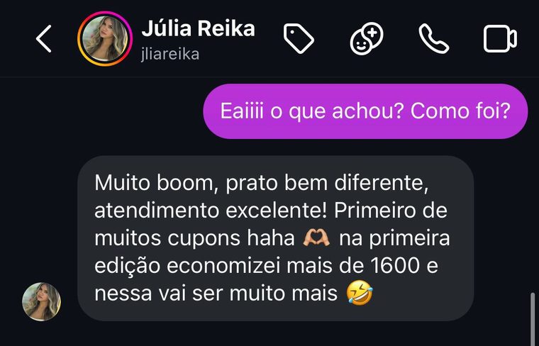 Depoimento de Júlia Reika — Belem em Dobro