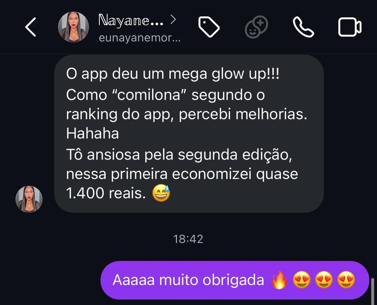 Depoimento de Nayane — Belem em Dobro